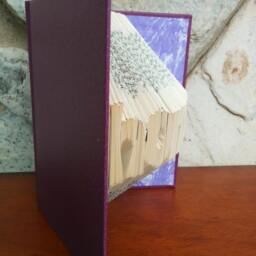 Home - Folded Book Art Fully Customizable, Housewarming, House, Home, Realtor - thumbnail 2
