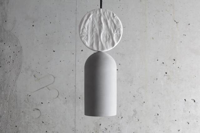 Handmade Plaster & Concrete Pendant Light Modern Contemporary Lighting - image 1
