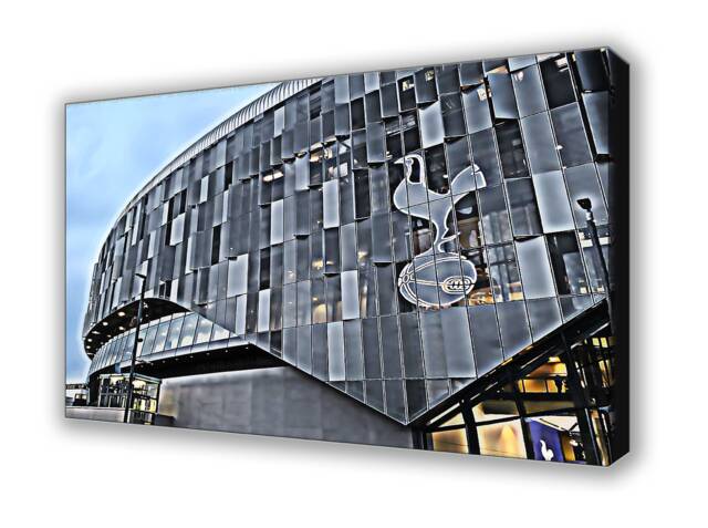 Tottenham Hotspur - Stadium Wall Hanging Box Canvas Stylized Picture 64cm X 42cm - image 1