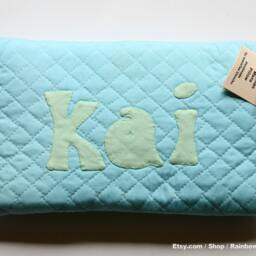 Handmade Moana Pillow - Hawaiian Applique Baby Cushion - thumbnail 2