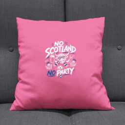 No Scotland Party Football - Cushion Fan Supporter National Pride Team - thumbnail 3