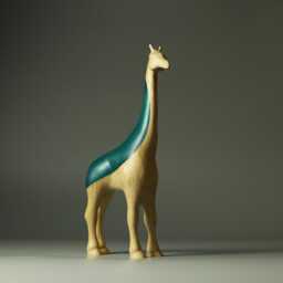Duo Giraffe Sculpture - 4 - thumbnail 2