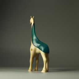 Duo Giraffe Sculpture - 4 - thumbnail 4