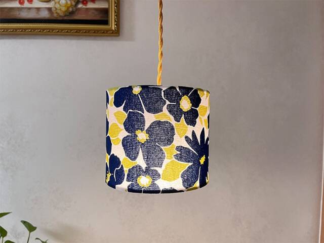 Danish Print Lampshade, Nordic Lamp Shades, Mordern Lampshades For Table Lights Wall Or Pendant Lights - image 1