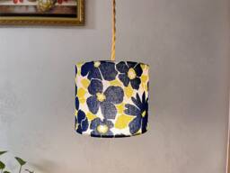 Danish Print Lampshade, Nordic Lamp Shades, Mordern Lampshades For Table Lights Wall Or Pendant Lights - thumbnail 1