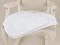 Lillian Lace Christening Blanket, White Baby Blanket - thumbnail 1
