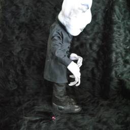Nosferatu, Creepy Doll, Halloween Decoration, Handmade, Rag Satanic Figure, Vampir, Gift Halloween, Nosferatu Fans - thumbnail 4