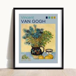 Van Gogh Still Life Print Pearlescent Fine Art Paper - A4/A3 - thumbnail 2