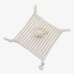 Baby Comforter Mouse - 100% Wool & Linen Lovey, Natural Sleep Toy For Newborns, Perfect Gift - thumbnail 3