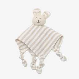 Baby Comforter Mouse - 100% Wool & Linen Lovey, Natural Sleep Toy For Newborns, Perfect Gift - thumbnail 2
