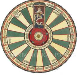 King Arthur Knights Round Table Medieval Wall Art - thumbnail 2