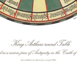 King Arthur Knights Round Table Medieval Wall Art - thumbnail 3