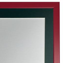 Post Box Red 20mm Picture, Photo, Poster Frame With Dark Green Mount - thumbnail 2