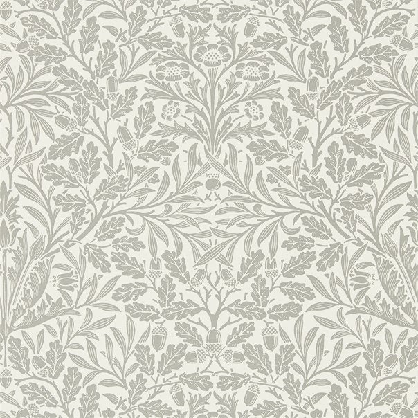 Morris & Co Acorn Door Curtain Dove Grey
