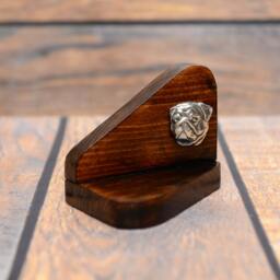 Pug - Wooden Candlestick With Dog, Souvenir, Decoration, Limited Edition, Collection - thumbnail 3