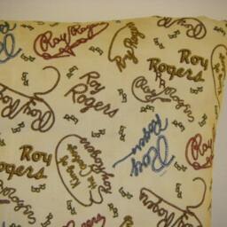 Child's Cowboy Quillow Vintage Western Rodeo Blanket, 38x60 - thumbnail 3