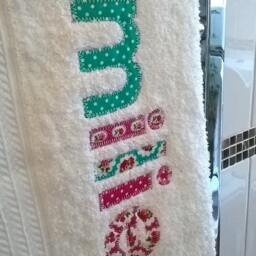 Personalised Bath Towel Girls/Boys 100% Cotton - thumbnail 3
