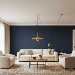 Elegant Modern Brass Pendant Light - Minimalist Nordic Design Counter Weight Chandelier Home Decor