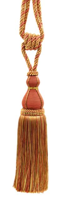 "D??copro Tassel Tieback, Length 12"" - 30.5cm, Spread 30" - image 1