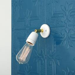 Caltra Swivel Wall Light With Ceramic Lamp Holder 4.5 - thumbnail 4