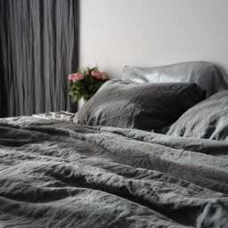 Linen Duvet Cover. French Linen Duvet Cover With Buttons Closure Made By Mooshop.58