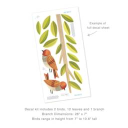 Spice Finch Kit - Peel-And-stick Wall Decals Mej - thumbnail 4
