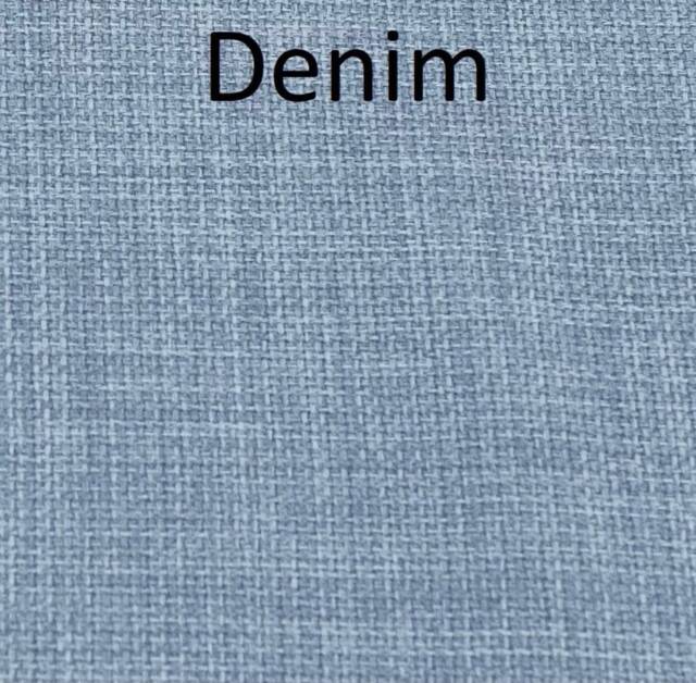 Headboard Cover - Linen Style Fabric Choice Of Colours , Custom Made To Fit Existing Headboard, Please See Description For Full Details - image 1