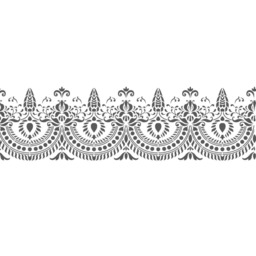 Traditional Border Stencil For Furniture & Diy Wall Decor - thumbnail 1