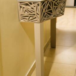 Asymmetry Console - Triangle Console With Drawer. Chay Chen - thumbnail 3