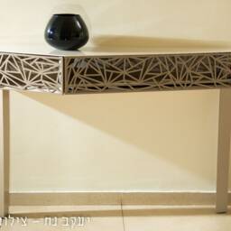 Asymmetry Console - Triangle Console With Drawer. Chay Chen - thumbnail 2