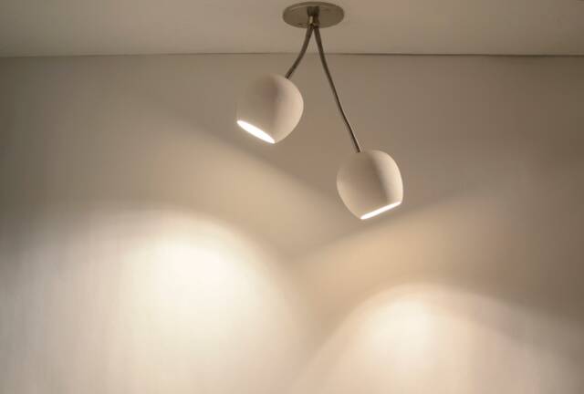 Claylight Double Spot - Modern Spotlight Ceramic Ceiling Lamp Unique Lighting - image 1