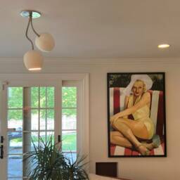 Claylight Double Spot - Modern Spotlight Ceramic Ceiling Lamp Unique Lighting - thumbnail 4