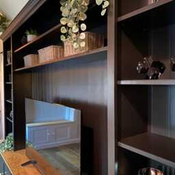 Huge 10Ft Media Wall Unit - Painted Any Farrow & Ball Colour Bespoke Tv Space Sizing Large Living Room Cabinet Cupboard - thumbnail 2
