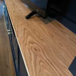 Huge 10Ft Media Wall Unit - Painted Any Farrow & Ball Colour Bespoke Tv Space Sizing Large Living Room Cabinet Cupboard - thumbnail 4