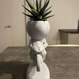 "Sports Motorcycle Gift Succulent Plant Pot Airplant Holder ""Wee Jimmy Neeeeaaarrrrnnn" - thumbnail 2