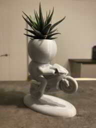 "Sports Motorcycle Gift Succulent Plant Pot Airplant Holder ""Wee Jimmy Neeeeaaarrrrnnn" - thumbnail 1