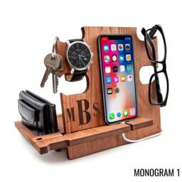 Docking Station Box, Docking Station Customize, Docking Desk Organizer, Docking For Men, Docking Headphone, Christmas Gift - thumbnail 2