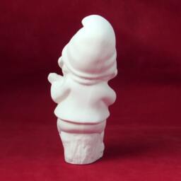 Ceramic Ready To Paint Gnome Playing Guitar - 5 3/4 Inches High Bisque, Lawn & Garden, Indoor Or Outdoor - thumbnail 4