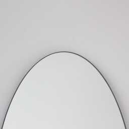 Ovalis??? Oval Shaped Modern Mirror With A Black Frame, Large - thumbnail 4