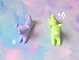 Cute Splooted Pup Desk Buddy Dog Decoration Tiny Decor Curio Shelf Small Gift Lover Collectible Figurine Brush Pen Holder - thumbnail 1