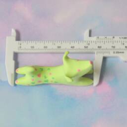 Cute Splooted Pup Desk Buddy Dog Decoration Tiny Decor Curio Shelf Small Gift Lover Collectible Figurine Brush Pen Holder - thumbnail 4