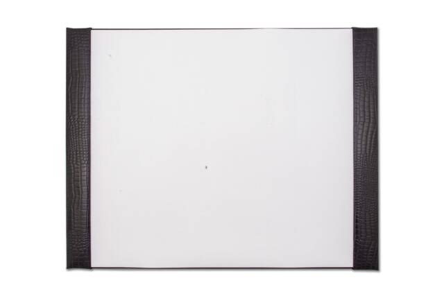 Full Demy Desk Blotter Writing Pad Military Style Real Leather Deluxe Quality Croc Print - image 1