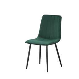 Mof Stripe Pattern Dining Chairs - 6 Colours Available - thumbnail 2