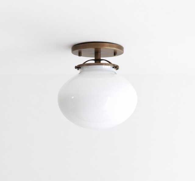 Flush Mount Ceiling Light Fixture - Schoolhouse -Ul Listed, 8 - image 1