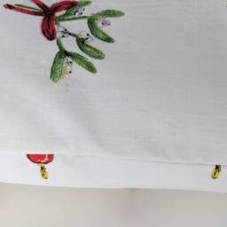 Cushion Cover in Christmas Scottie Dog Print 16 - thumbnail 3