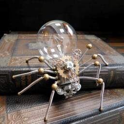 steampunk Spider Sculpture - thumbnail 2