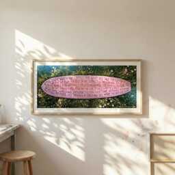 Surfboard Story Art Print, California Landscape Photography, Panoramic Wall - thumbnail 2