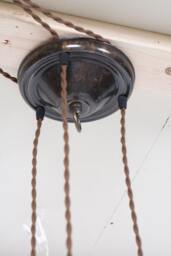 Simply Modern 3 Globe Vintage Light Chandelier - thumbnail 4