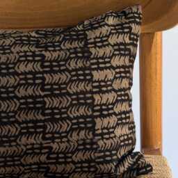 Handmade Lumbar Pillow Cover Woven Boho Farmhouse Decor - thumbnail 3