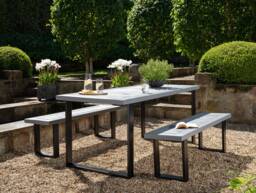 Handcrafted Outdoor Wooden Patio Furniture Set Garden Bench Reclaimed Dining Table &
